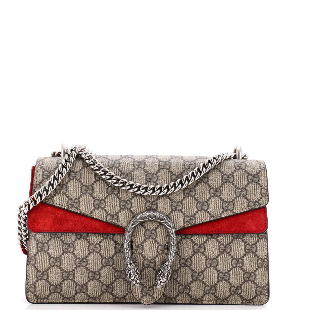 Gucci Small Dionysus Bag GG Coated Canvas